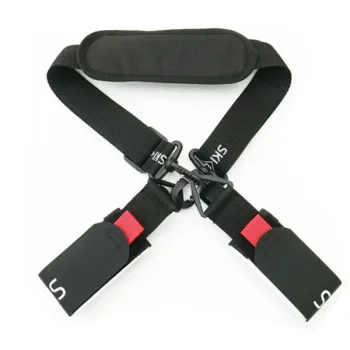 MESOROCK Adjustable Ski Strap and Snowboard Binding Straps with Non-Slip Shoulder