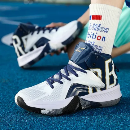 Style Basketball Boots - Mens Basketball Shoes Fashion Running Sneakers