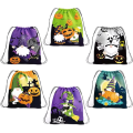 Beg Drawstring Polyester Halloween Promosi