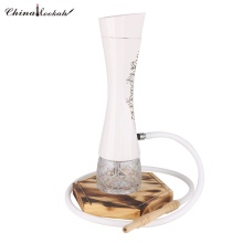 Ceramic with stainless steel hookah shisha