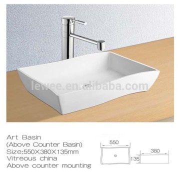 Chaoan Bathroom Fancy eros wash art basin ,2015 new design shell shape wash basin