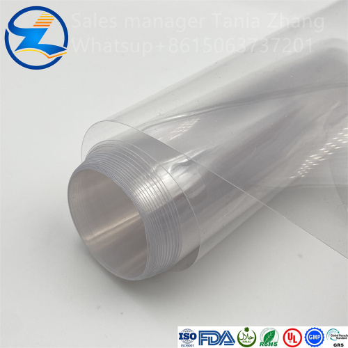 240mic transparente High Chailty PVC Film