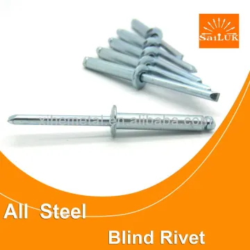 Round head steel rivets