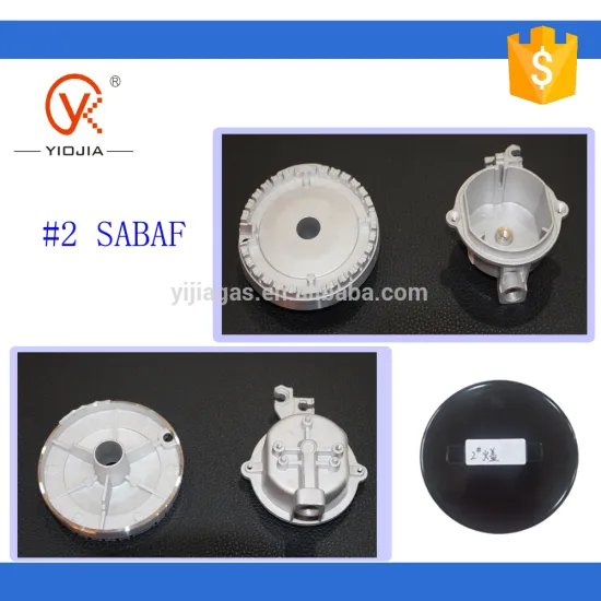 Enamel SABAF burner cap for gas oven burner