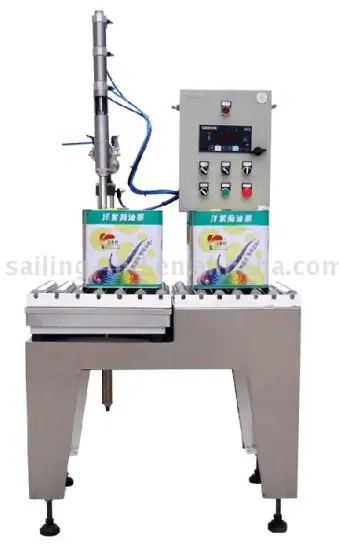 GCJ 01-50 III B Bottom Charging Type Semi-Automatic Liquid Filler, bottling machinery,water filling machine,ink filler,