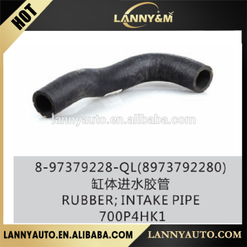 8973792280 8-97379228-QL 700P 4HK1 RUBBER INTAKE PIPE