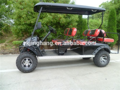 chinese good quality off road 6 seater gas powered golf cart with 250cc engine for sale