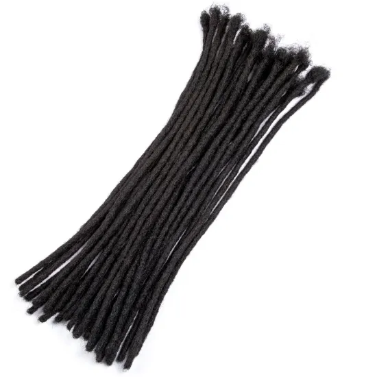 China factory handmade afro kinky dreadlock extensions human dreadlocks dreadlock wig for black women