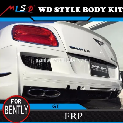Auto Car Bumper WD Style High Quality FRP Material Body Kits for Bentley Continental GT