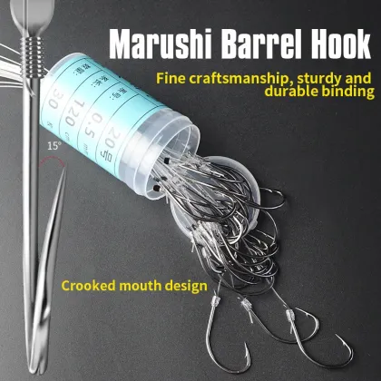 Wholesale High Carbon Steel Crucian Carp Hooks - Size 8 to 28