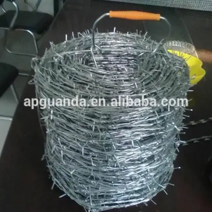 high quality barbed wire anping