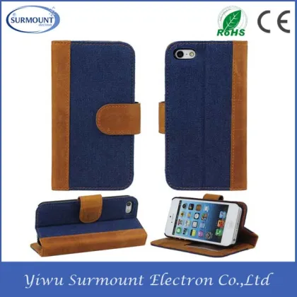 PU Leather bag Wallet flip mobile phone case for zte blade l2 mobile phone cover