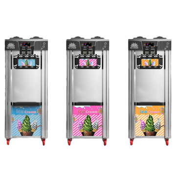 Industrial Water Cooled Soya Frozen Fruit Ice Cream Machine