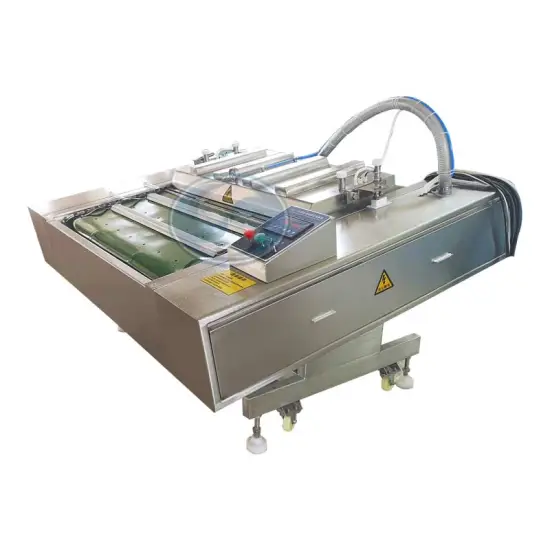 Continuous Vacuum Packaging Machine for Sea food Packaging