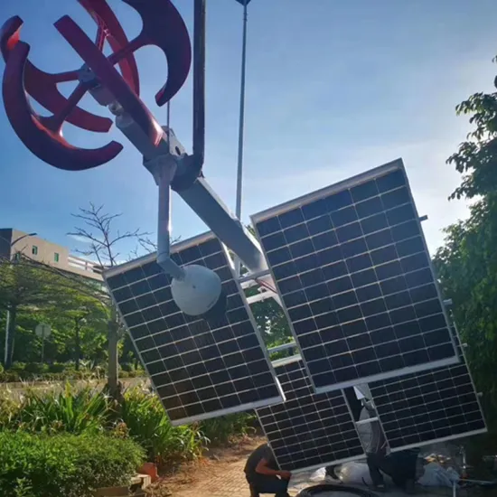 Vertical vertical axis fan blade red lantern type