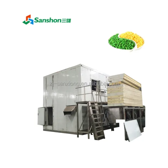 China Fluidized Blast Freezer IQF for Fruits and Vegetables