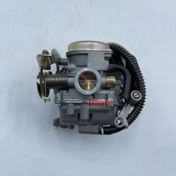 PD18J 18mm Carburetor for GY6 50CC 139QMB 139QMA Scooter: Engine Carburetor Replacement Part
