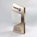 APEX Luxury Brushed Aluminum New Design Acrylic Award