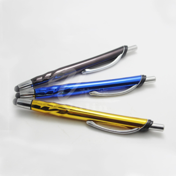 Promotional Bright Color Plastic Pen with Touch Screen Function