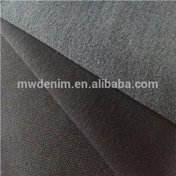 baby terry knitted denim fabric jeans cotton fabric made in china