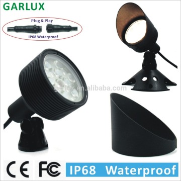 low voltage outdoor lighting ip68 waterproof led flood lights underwater light 12v 24 watt