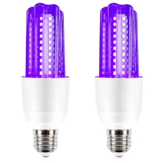 High Quality LED Black Light Bulb E27 E26 B22 9W 12W UV 395-400nm for Glow Party (OEM Factory)