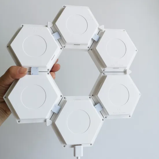 High-Quality DIY Quantum RGB LED Hexagon Panel Light Fixture Assembly