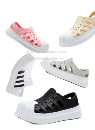 Hot Sale: Summer New Children's EVA Platform Sandals - Breathable Hole Shoes