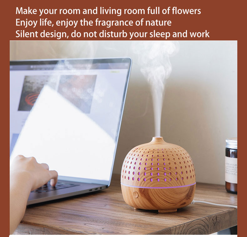 Ultrasonic Essential oil air purifier aroma scent diffuser