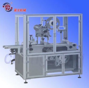 Double sides carton labeling machine (corner labeling machine)