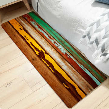 Household waterproof flannel digital printed floor mat