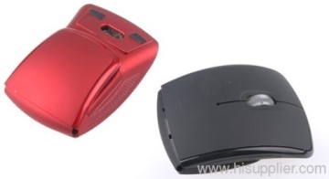 Fashion 2.4ghz Usb Wireless Arc Mouse 