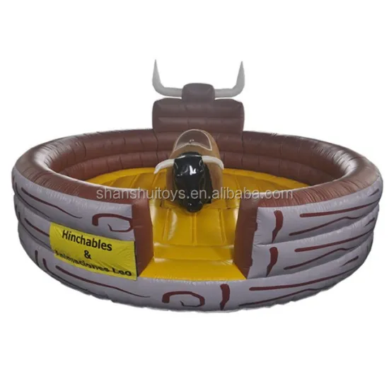 Commercial Inflatable Mechanical Bull for Outdoor Sports and Rodeo Events