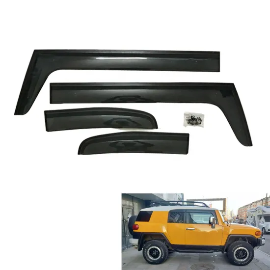 HW 4x4 Pickup Car Accessories for FJ Cruiser 2007-2020: Sun Visor, Rain Guards, Wind Shield