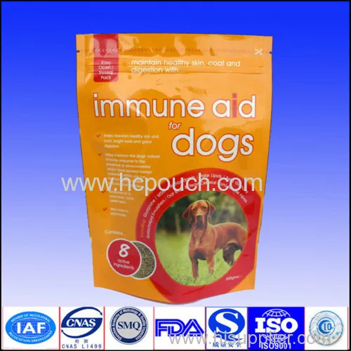 250g Aluminium Foil Dog Food Bag 