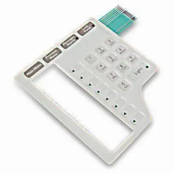 Membrane Keyboard with Female and Male Connectors