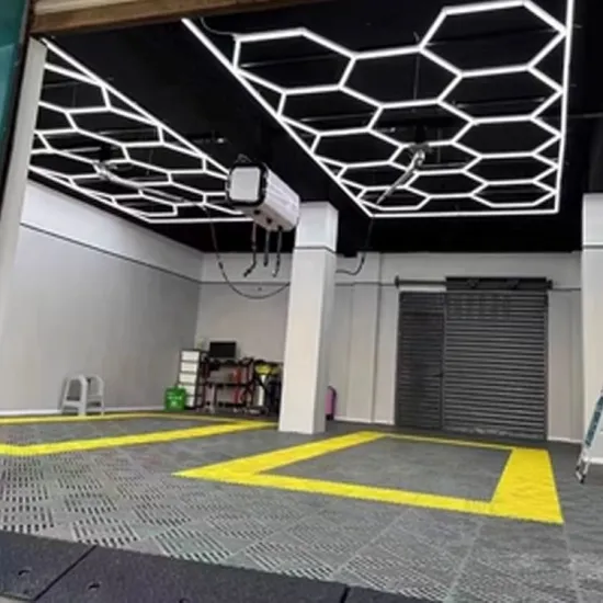 Factory Luxury Honeycomb LED Lights for Car Showroom & Garage