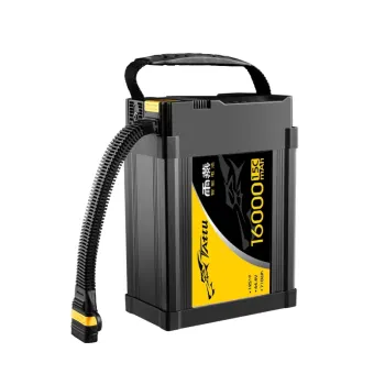 rechargeable lipo battery UAV BMS 16000mah 12s 44.4v flat lithium ion batteries