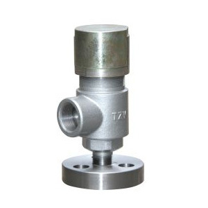 Spring-loaded high-pressure relief valve