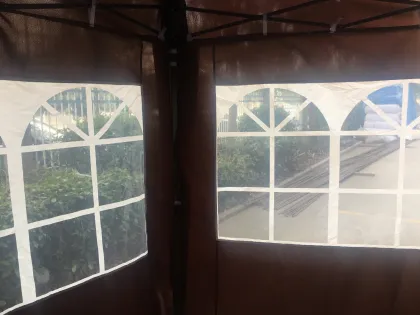 Outdoor Camping Folding Tent with Shading Awning