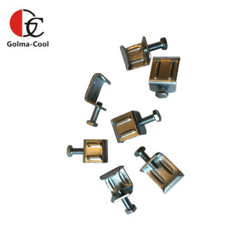 نظام HVAC الطلاء الزنك القناة شفة g المشبك