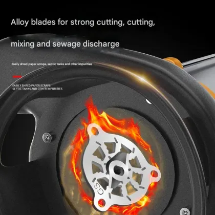 2 Inch Stainless Steel Submersible Sewage Pump with Aquaculture Aerators