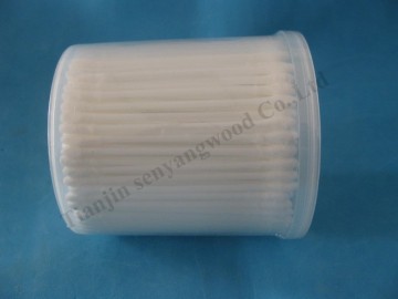 medical cosmetic industrial alcohol wooden cotton swabs stick