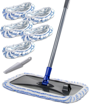Extra Large Microfiber Mop Refills for Floor Cleaning