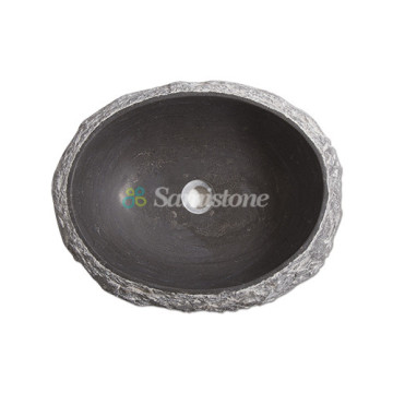 Samistone Outdoor Stone Waschbecken für Badezimmer