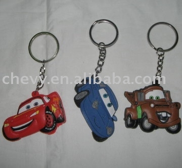 PVC key chain