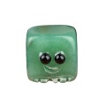 Green Aventurine Cube block Spirit 20mm Handmade Craved Ornaments Home Decoration