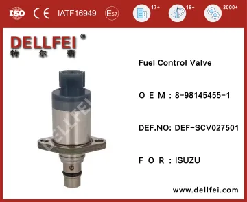 Fuel control valve 8-98145455-1 for ISUZU