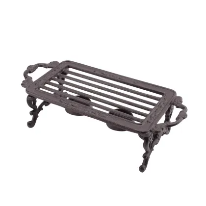 Traditional Cast Iron Teapot Warmer with Tea Lights