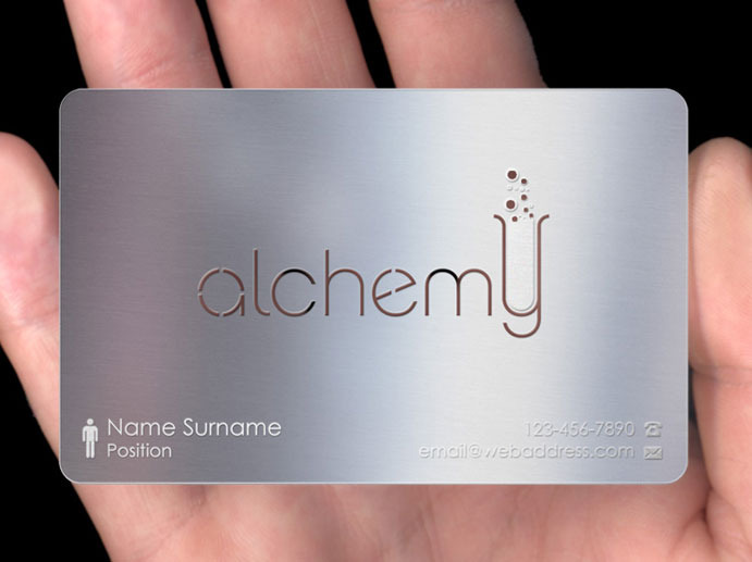 Metal Business Card 1